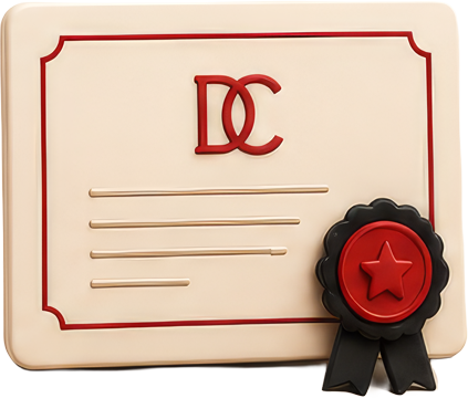 The Design Chutney completion certificate